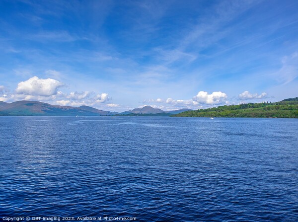 Loch Lomond & Ben Lomond, Leaving Balloch, Scotlan Picture Board by OBT imaging
