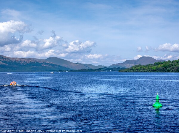 Loch Lomond & Ben Lomond Leaving Balloch, Scotland Picture Board by OBT imaging