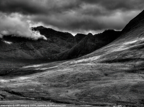 Cuillin Mountains, Isle of Skye, Scotland Picture Board by OBT imaging