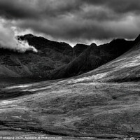 Buy canvas prints of Cuillin Mountains, Isle of Skye, Scotland by OBT imaging