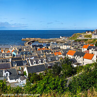Buy canvas prints of Cullen Seatown and Harbour Morayshire North East Scotland by OBT imaging