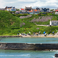 Collieston Harbour Fishing Aberdeenshire Scotland