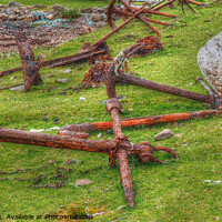 Buy canvas prints of Achiltibuie Anchors Of Ancient Coigach Scotland by OBT imaging