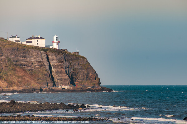 Blackhead Lighthouse Northern Ireland  Picture Board by Jennifer Nelson
