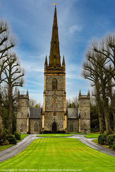 Hillsborough Parish Church - Northern Ireland  Picture Board by Jennifer Nelson