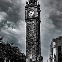 Buy canvas prints of Albert Memorial Clock - Belfast by Jennifer Nelson
