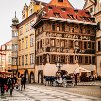 Buy canvas prints of Old Town Square - Prague  by Jennifer Nelson