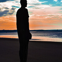 Buy canvas prints of Antony Gormley’s Another Place by James Davies