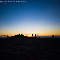 Buy canvas prints of Waiting for the Sunrise atop Pen y Fan by Lee Kershaw