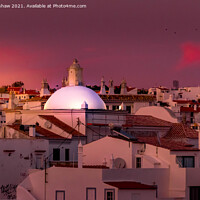 Buy canvas prints of Albufeira Old Town by Lee Kershaw