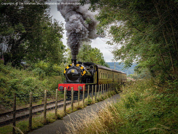 JESSIE - Full Steam Ahead (Blaenavon Heritage Railway) Picture Board by Lee Kershaw