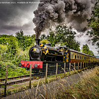 Buy canvas prints of JESSIE - Steam Train at Blaenavon Heritage Railway by Lee Kershaw
