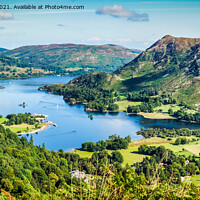 Buy canvas prints of Ullswater in the Lake District by Lee Kershaw