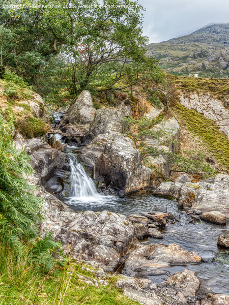 Mountain Stream in the Lake District Picture Board by Lee Kershaw