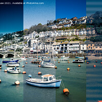 Buy canvas prints of "Timeless Charm: Exploring Looe's Enchanting Fishi by Lee Kershaw