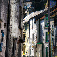 Buy canvas prints of "An Enchanting Back Street in Polperro" by Lee Kershaw
