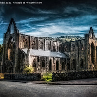 Buy canvas prints of Tintern Abbey by Lee Kershaw