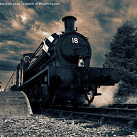 Buy canvas prints of Waiting at the Platform (Blaenavon Heritage Railway) by Lee Kershaw