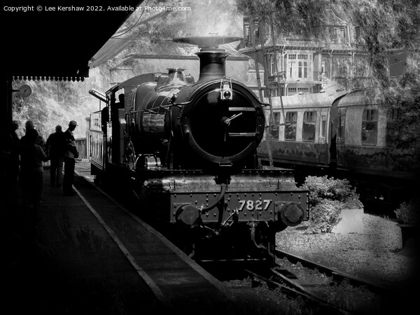 "Timeless Beauty: Dartmouth Steam 7827" Picture Board by Lee Kershaw