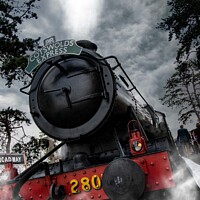 Buy canvas prints of Cotswold Express at Gloucestershire Warwickshire Steam Railway by Lee Kershaw