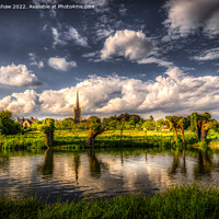 Buy canvas prints of Lechlade and the River Thames by Lee Kershaw