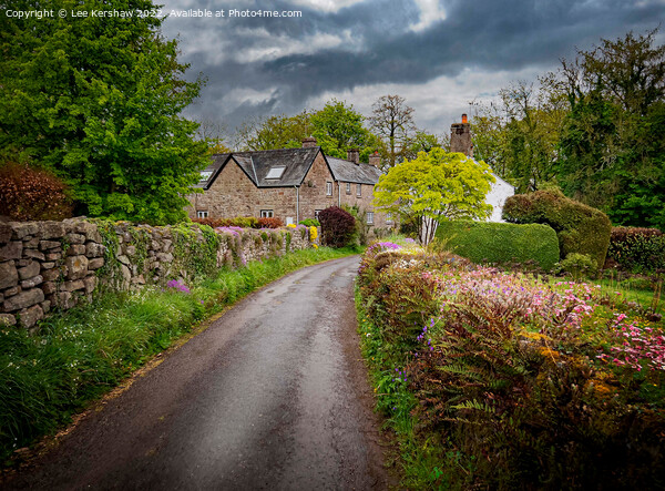 Serene Beauty of Wye Valley Countryside Picture Board by Lee Kershaw