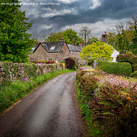 Buy canvas prints of Serene Beauty of Wye Valley Countryside by Lee Kershaw