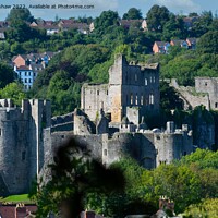 Buy canvas prints of The Timeless Splendor of Chepstow Castle by Lee Kershaw
