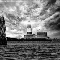 Buy canvas prints of The Resilient Beacon of Longstone Lighthouse by Lee Kershaw
