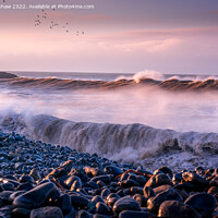 Buy canvas prints of Ethereal Serenity at Ogmore Beach by Lee Kershaw