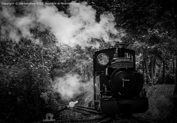 The Enchanting Perrygrove Express Steam Train Picture Board by Lee Kershaw