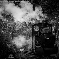 Buy canvas prints of The Enchanting Perrygrove Express Steam Train by Lee Kershaw