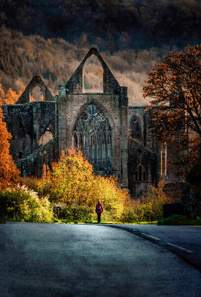 "Autumn Symphony at Tintern Abbey" Picture Board by Lee Kershaw