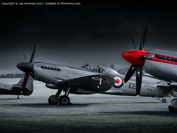 Spitfire Picture Board by Lee Kershaw