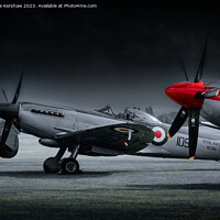 Buy canvas prints of Spitfire by Lee Kershaw
