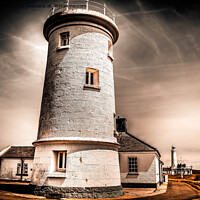 Buy canvas prints of Nash Point Lighthouse by Lee Kershaw
