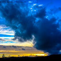 Buy canvas prints of Clouds Above the Valley Wall by Lee Kershaw