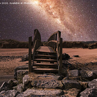 Buy canvas prints of A Bridge to the Stars by Lee Kershaw
