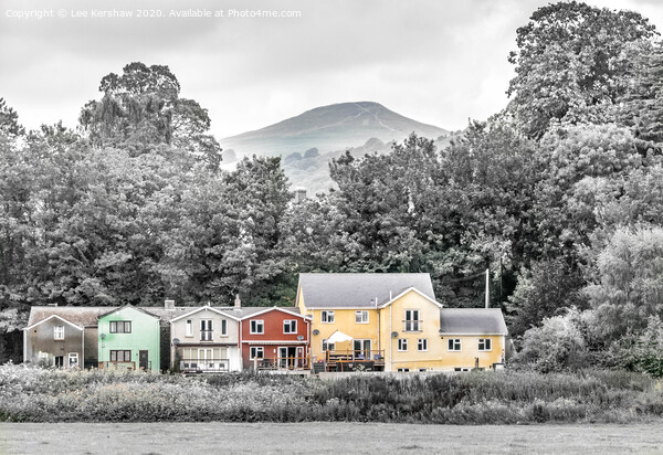 Abergavenny and the Sugar Loaf Mountain Picture Board by Lee Kershaw