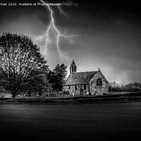 Buy canvas prints of Holy Lightning by Lee Kershaw