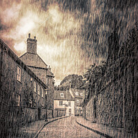 Buy canvas prints of Rainy Day by Lee Kershaw
