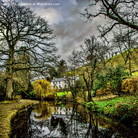 Buy canvas prints of Reflections in the Canal by Lee Kershaw