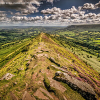 Buy canvas prints of The Ridge of the Black Hill by Lee Kershaw