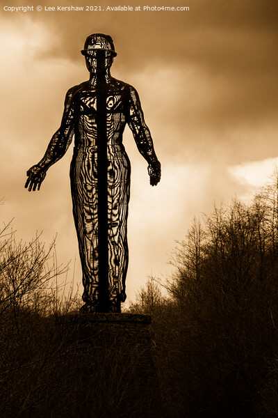 Guardian of the Valleys (Six Bells) Picture Board by Lee Kershaw