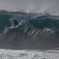 Buy canvas prints of Big wave action by Andy Dow