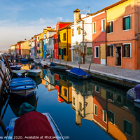 Buy canvas prints of Colors of Burano by Jesus Portas Arias