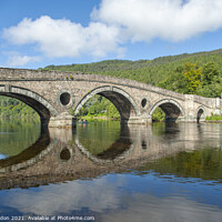 Buy canvas prints of Kenmore Bridge  - Kenmore Loch Tay Perthshire Scotland by Iain Gordon