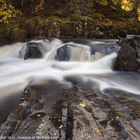 Buy canvas prints of River Braan Nature Scene Perthshire Scotland by Iain Gordon