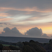 Buy canvas prints of Sunrise over Anglezarke Lancashire  by Dee Lister