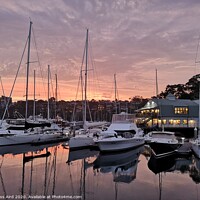 Buy canvas prints of Yachts in Mosman Bay, Sydney by Ross Aird